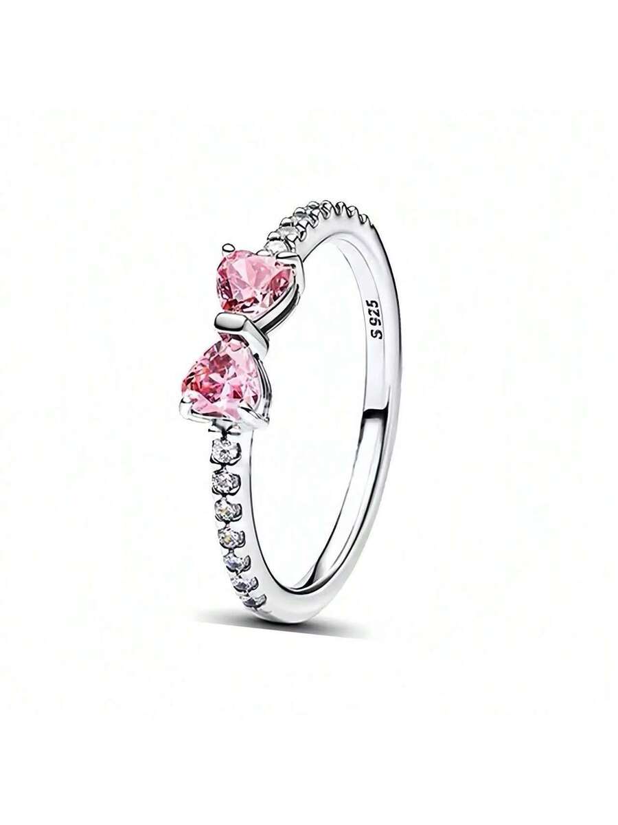 Tipo di stile:Anello con fiocco rosa