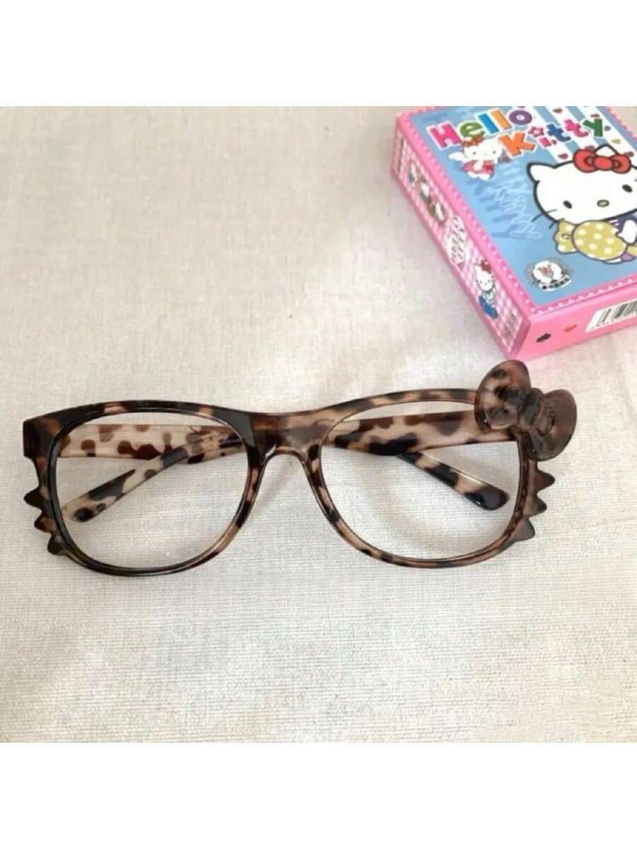 Colore:Montatura per occhiali con stampa leopardata