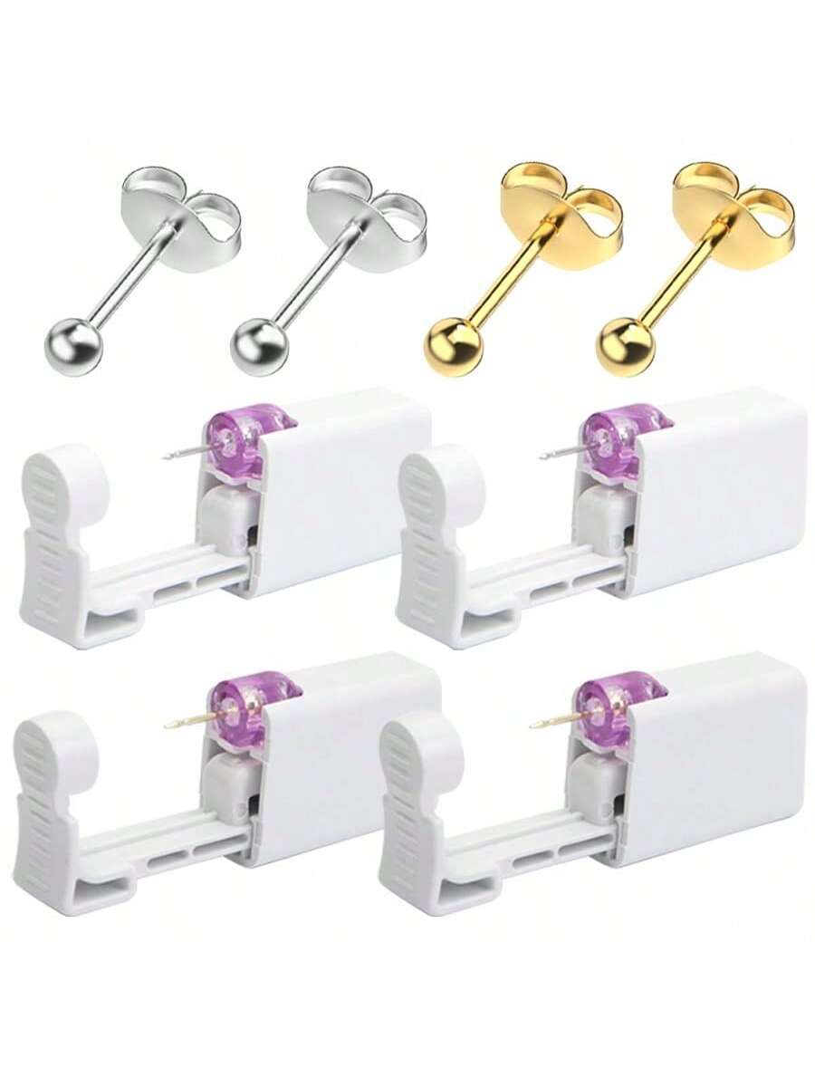Colore:Foratore per orecchie di seconda generazione_4 pezzi