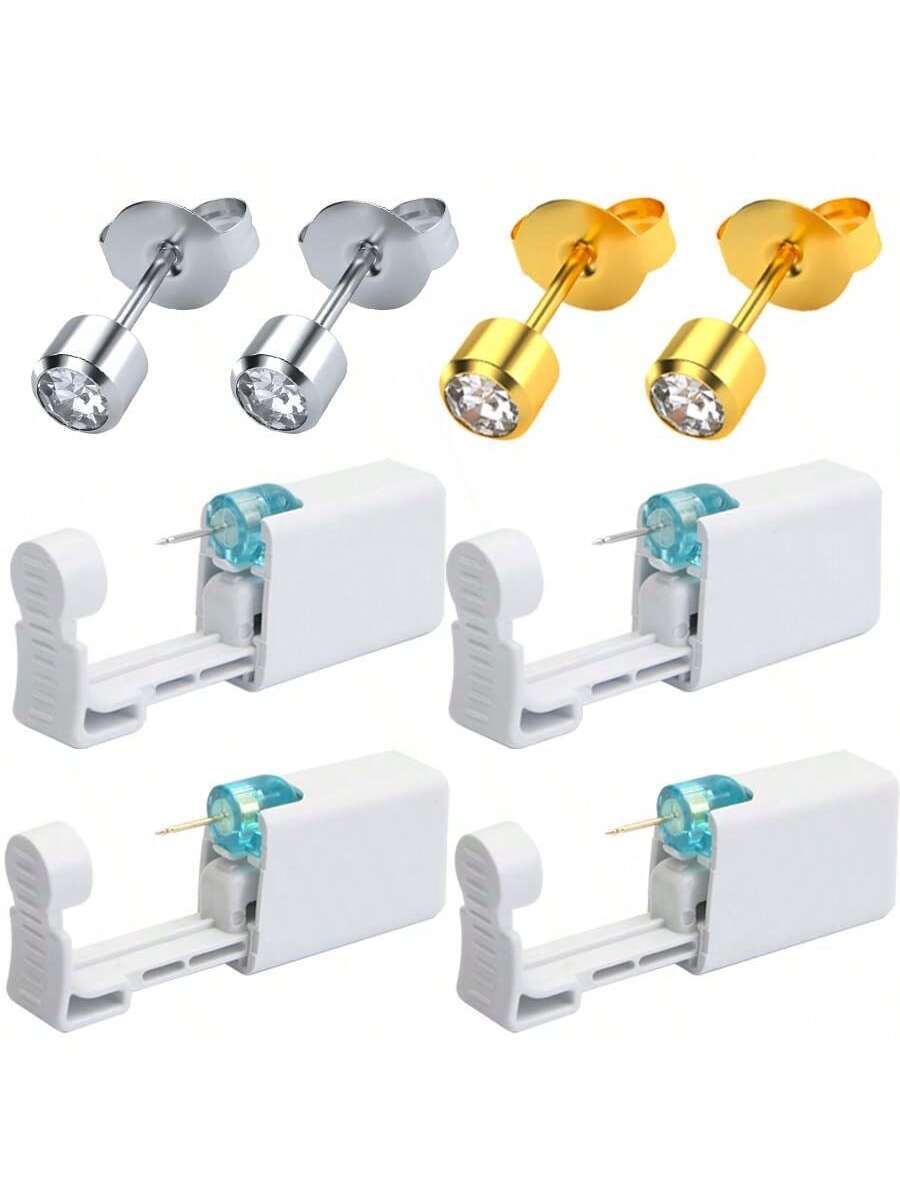 Colore:Foratore per orecchie di seconda generazione_4 pezzi