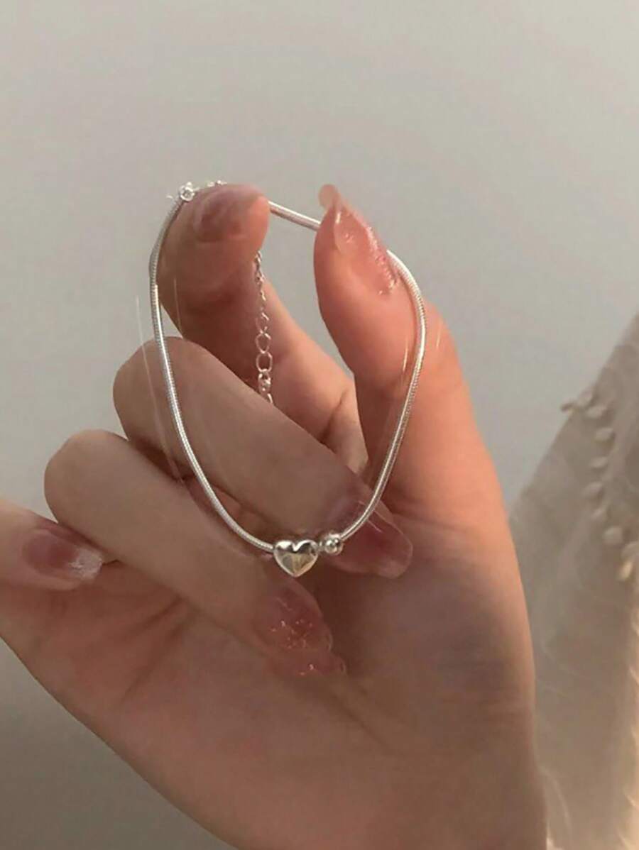 Tipo di stile:Bracciale con perline a cuore