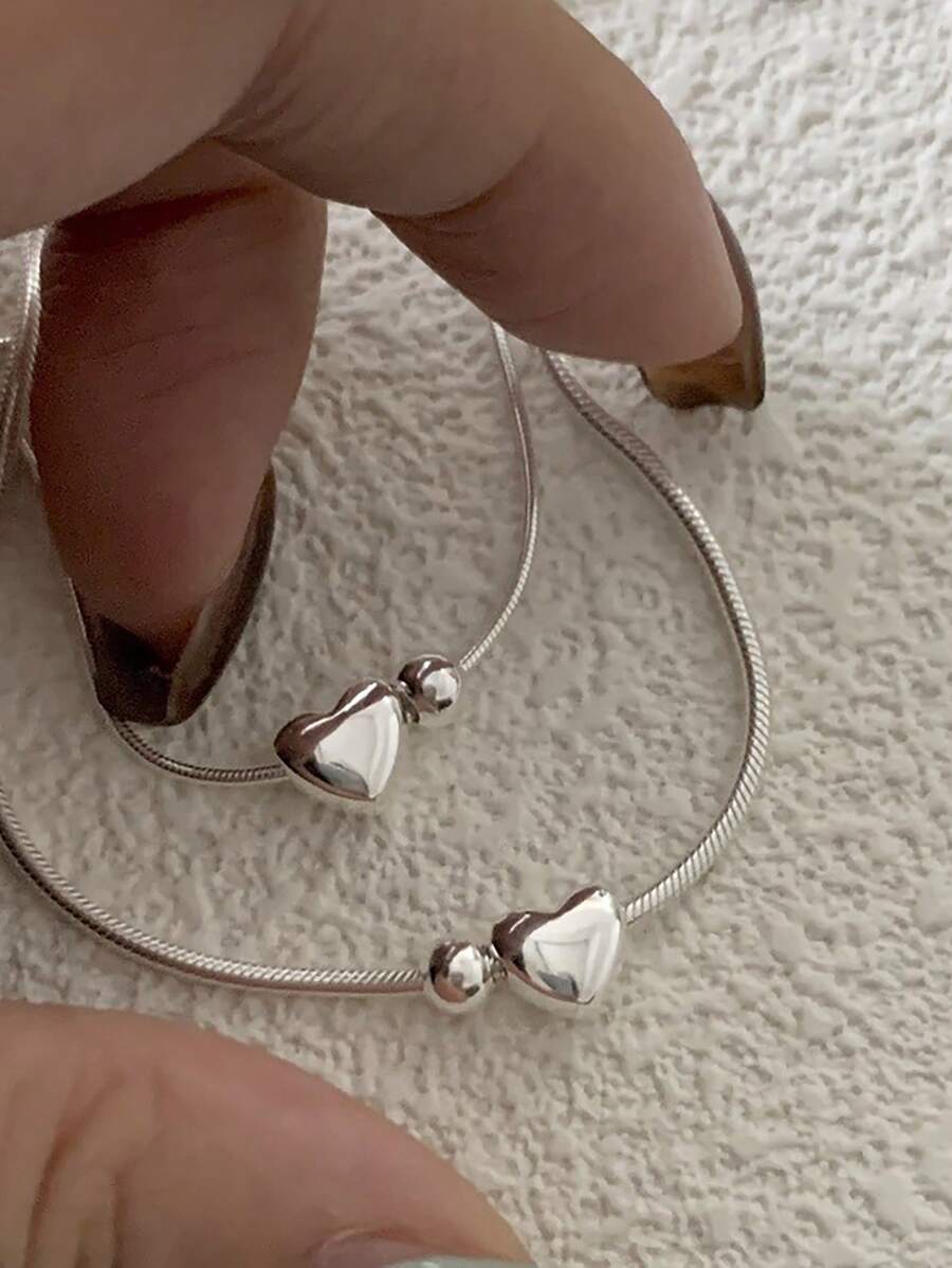 Tipo di stile:Bracciale con perline a cuore