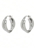 Colore:Orecchini Mobius in argento
