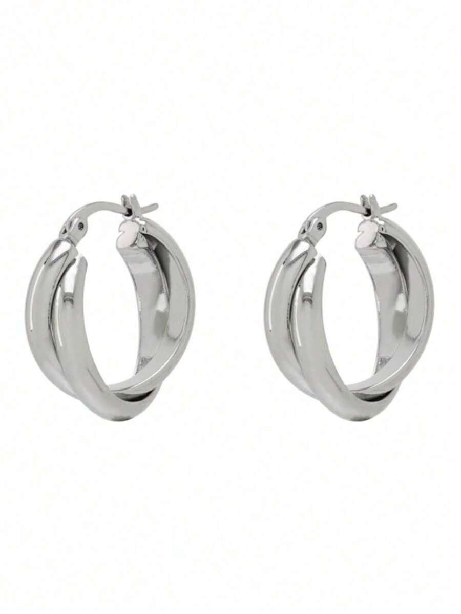 Colore:Orecchini Mobius in argento