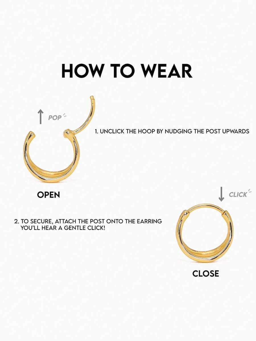 Tipo di stile:Cerchio con cerniera 18G