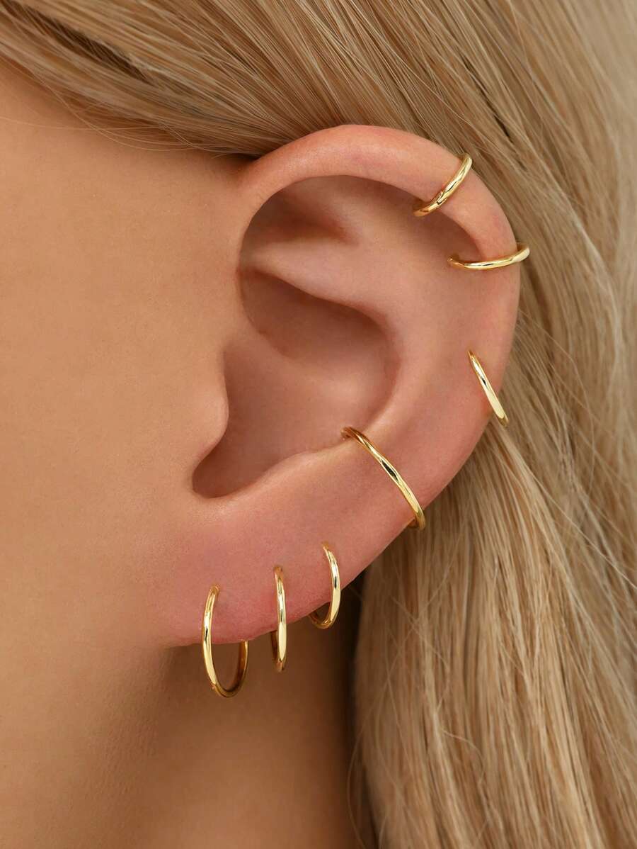 Tipo di stile:Cerchio con cerniera 18G