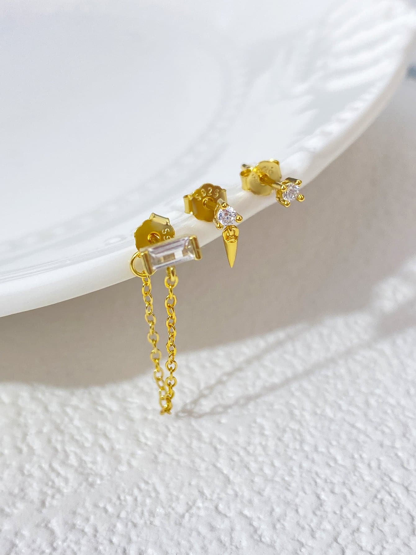 Tipo di stile:3 pezzi/set di orecchini