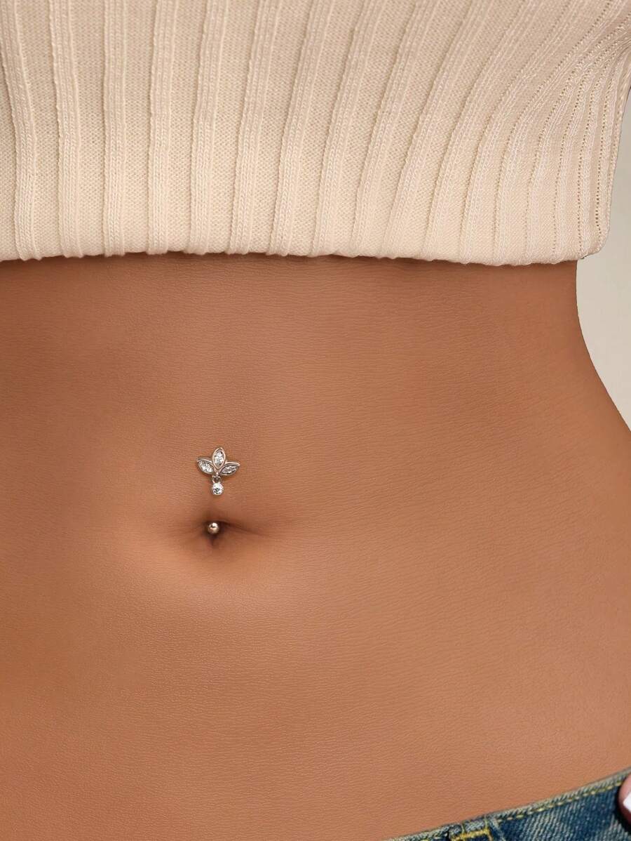 Tipo di stile:Unghia per ombelico a forma di trifoglio