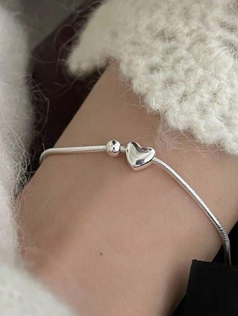 Tipo di stile:Bracciale con perline a cuore