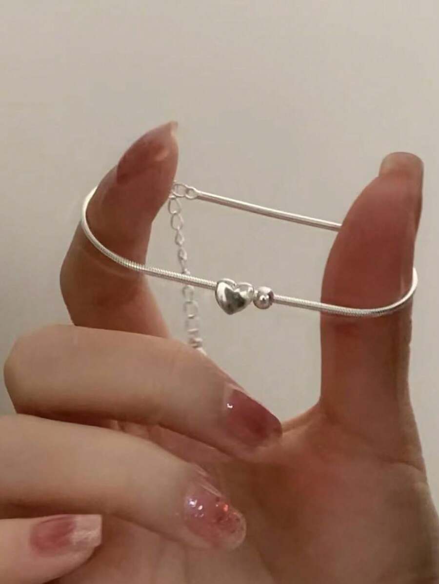 Tipo di stile:Bracciale con perline a cuore