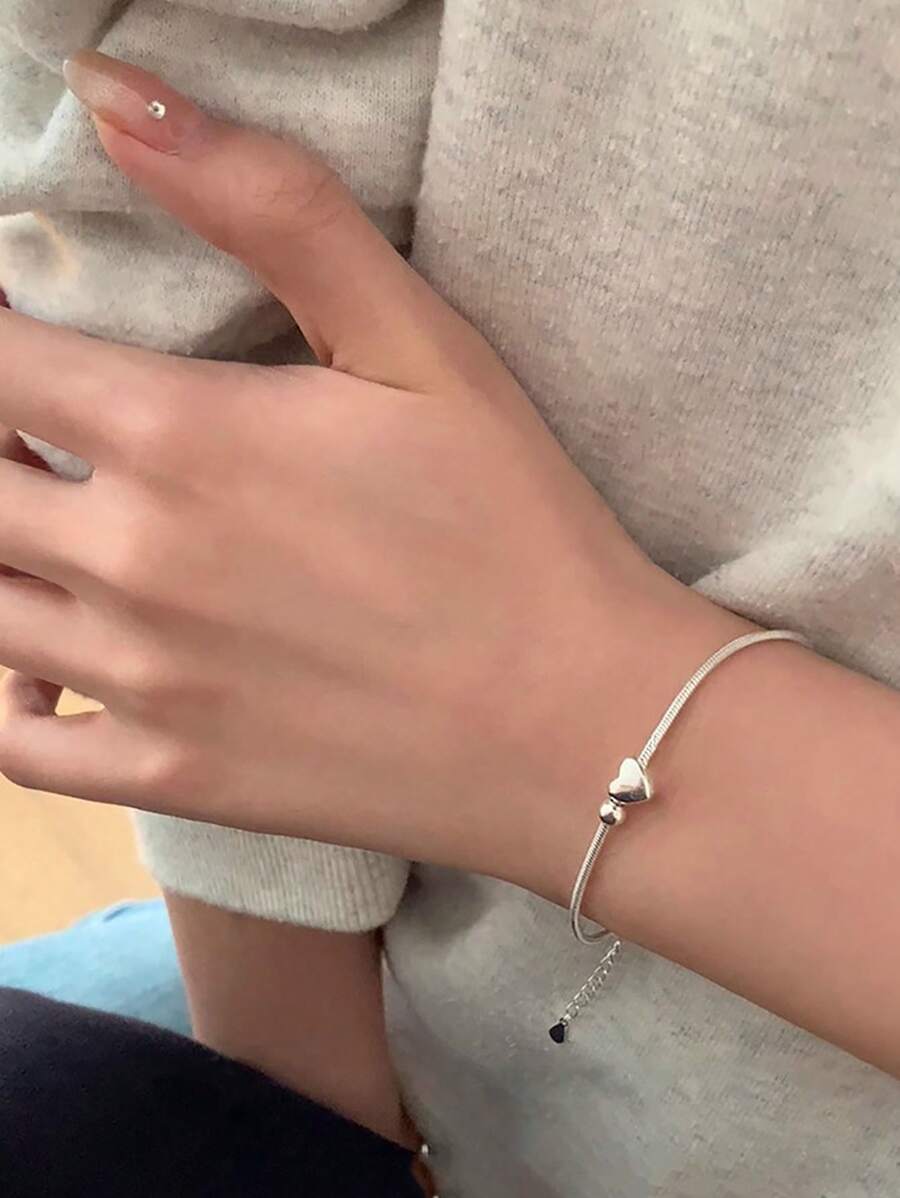 Tipo di stile:Bracciale con perline a cuore