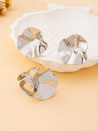 Tipo di stile:Set anello + orecchini
