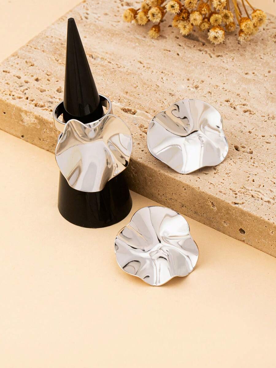 Tipo di stile:Set anello + orecchini