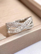 Tipo di stile:Anello di lusso con luce a croce