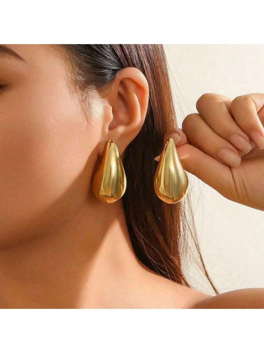 Colore:Set di orecchini in oro 1