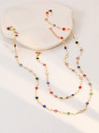 Colore:2 collane lunghe colorate