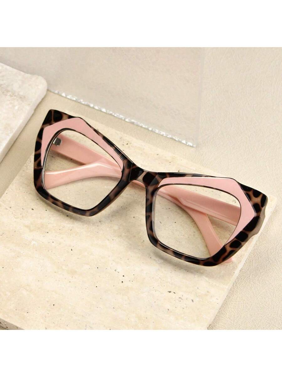 Colore della montatura:Stampa leopardata rosa