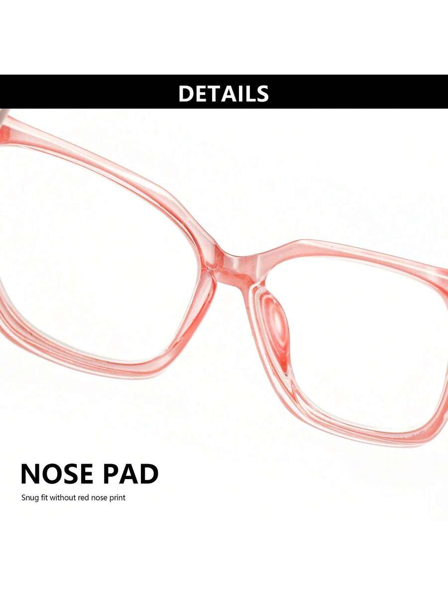 Colore della montatura:Budino di tofu rosa + rosa