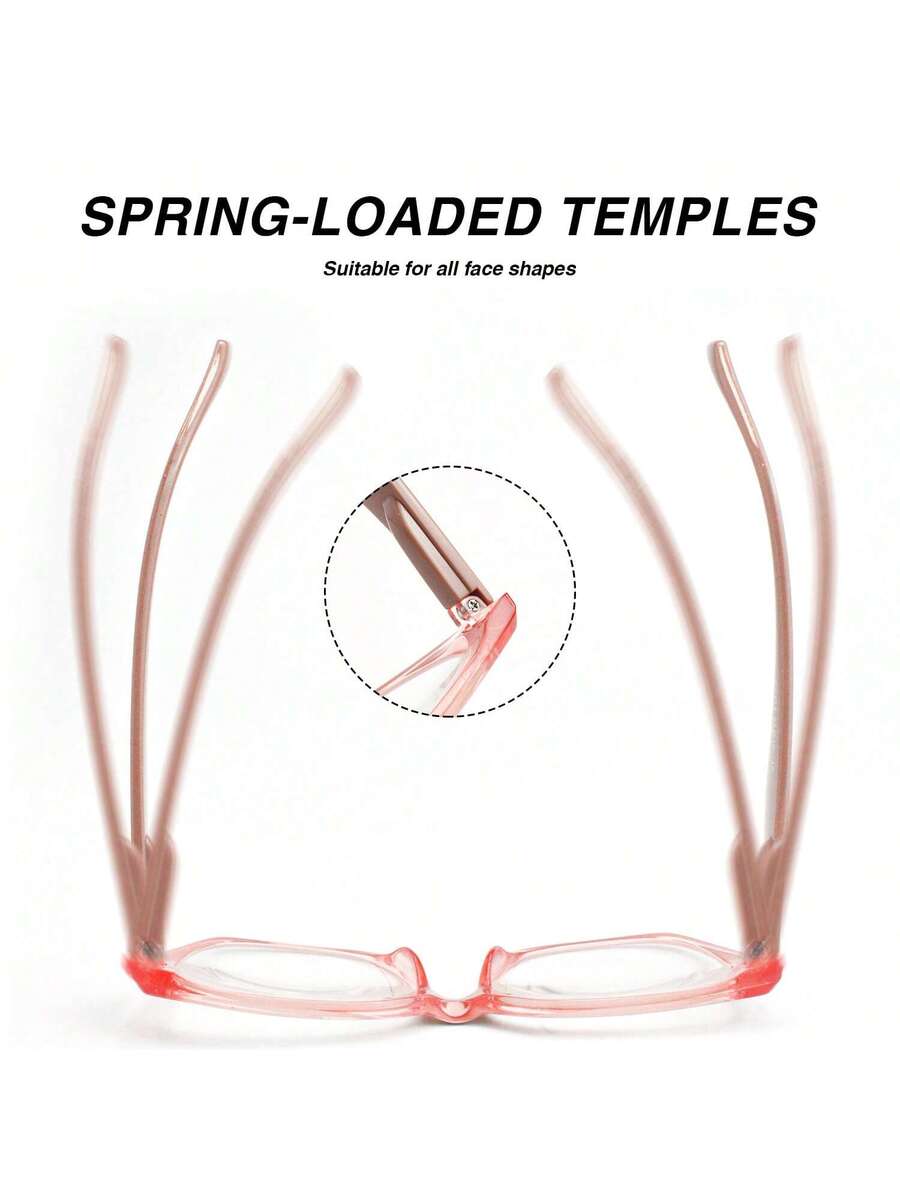 Colore della montatura:Budino di tofu rosa + rosa