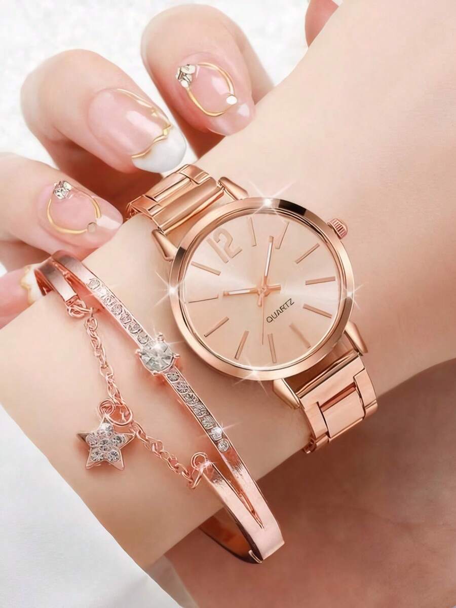 Colore di cinturino:Oro rosa