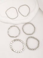 Tipo di stile:set di perline d'argento