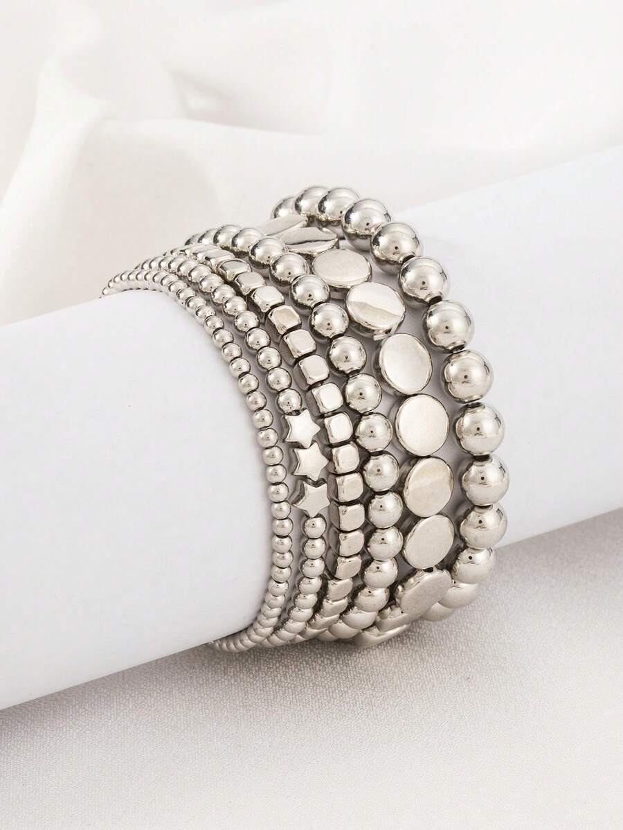 Tipo di stile:set di perline d'argento