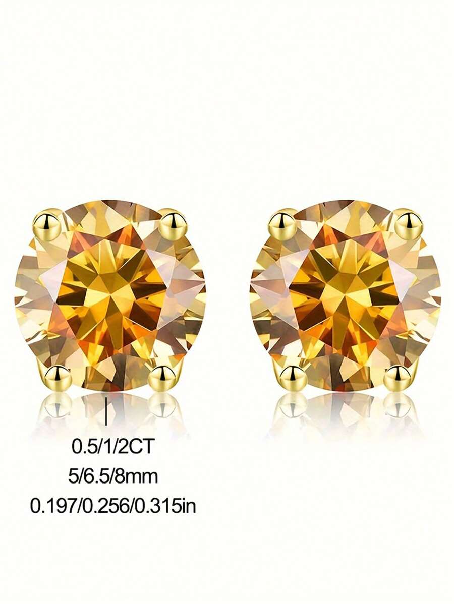 Tipo di stile:orecchini in oro a quattro punte