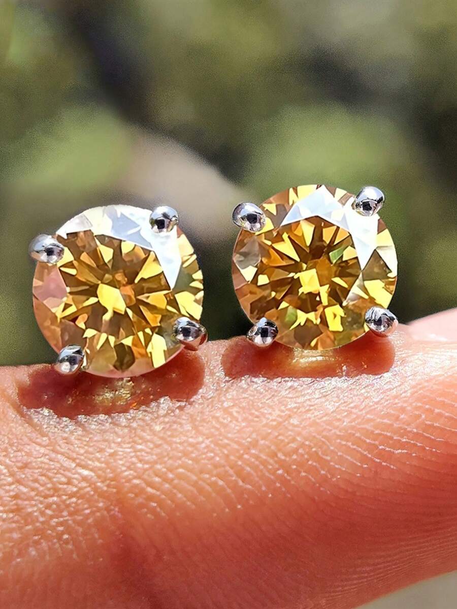 Tipo di stile:orecchini in oro a quattro punte
