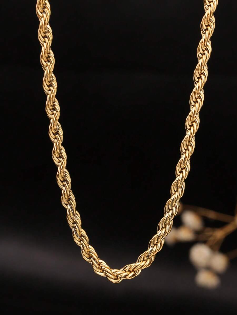 Colore:Collana intrecciata in oro