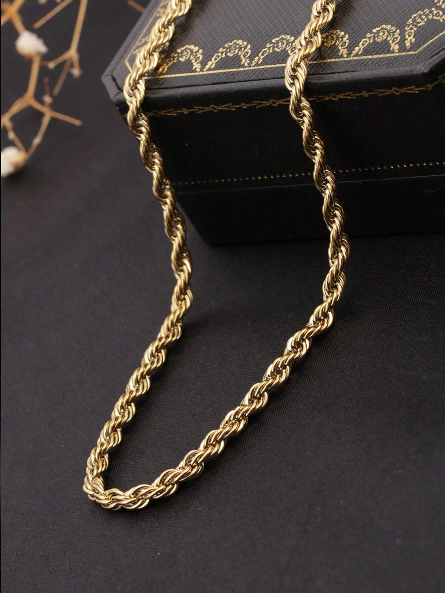 Colore:Collana intrecciata in oro