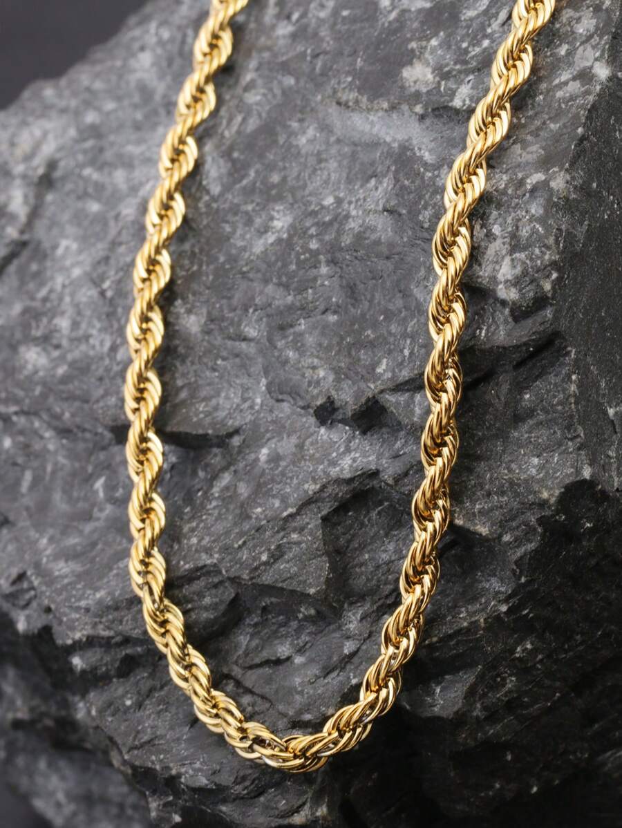 Colore:Collana intrecciata in oro