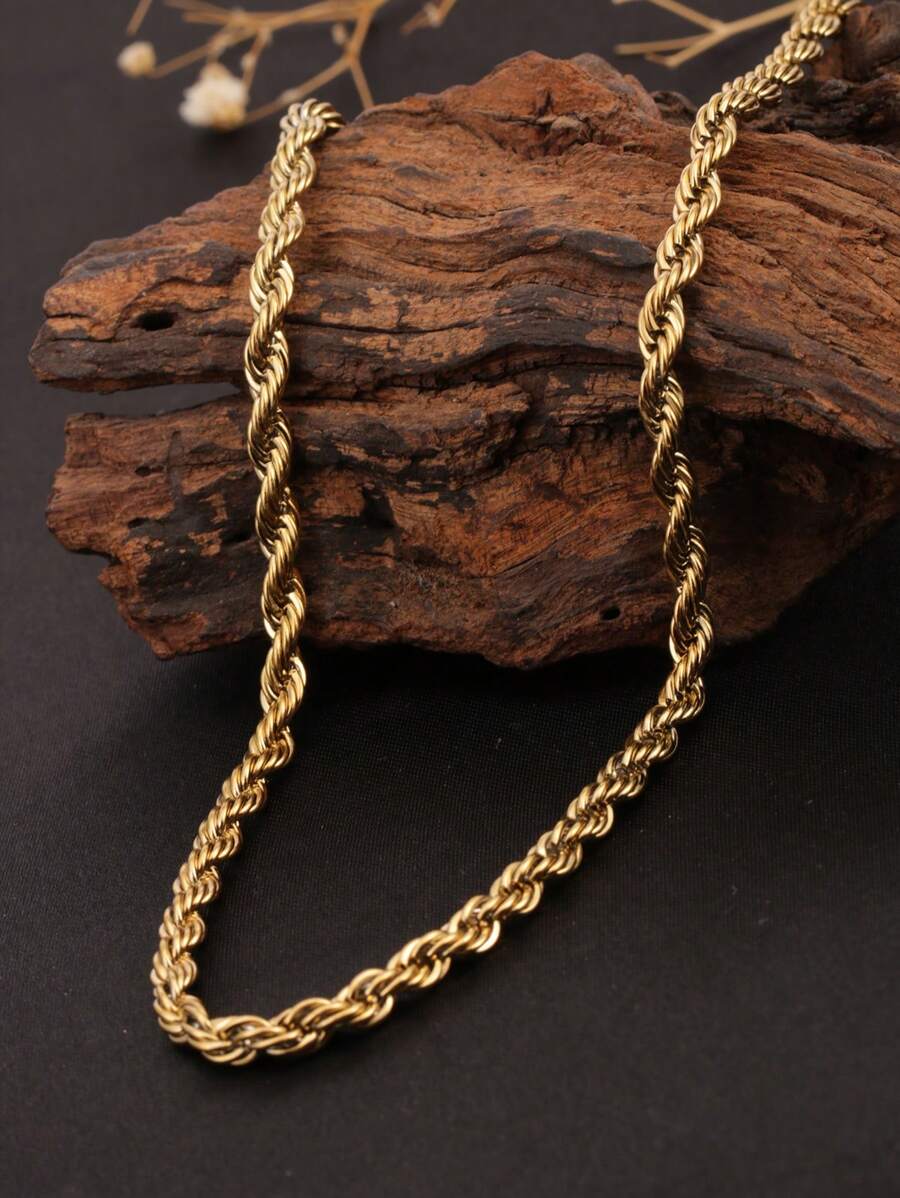 Colore:Collana intrecciata in oro