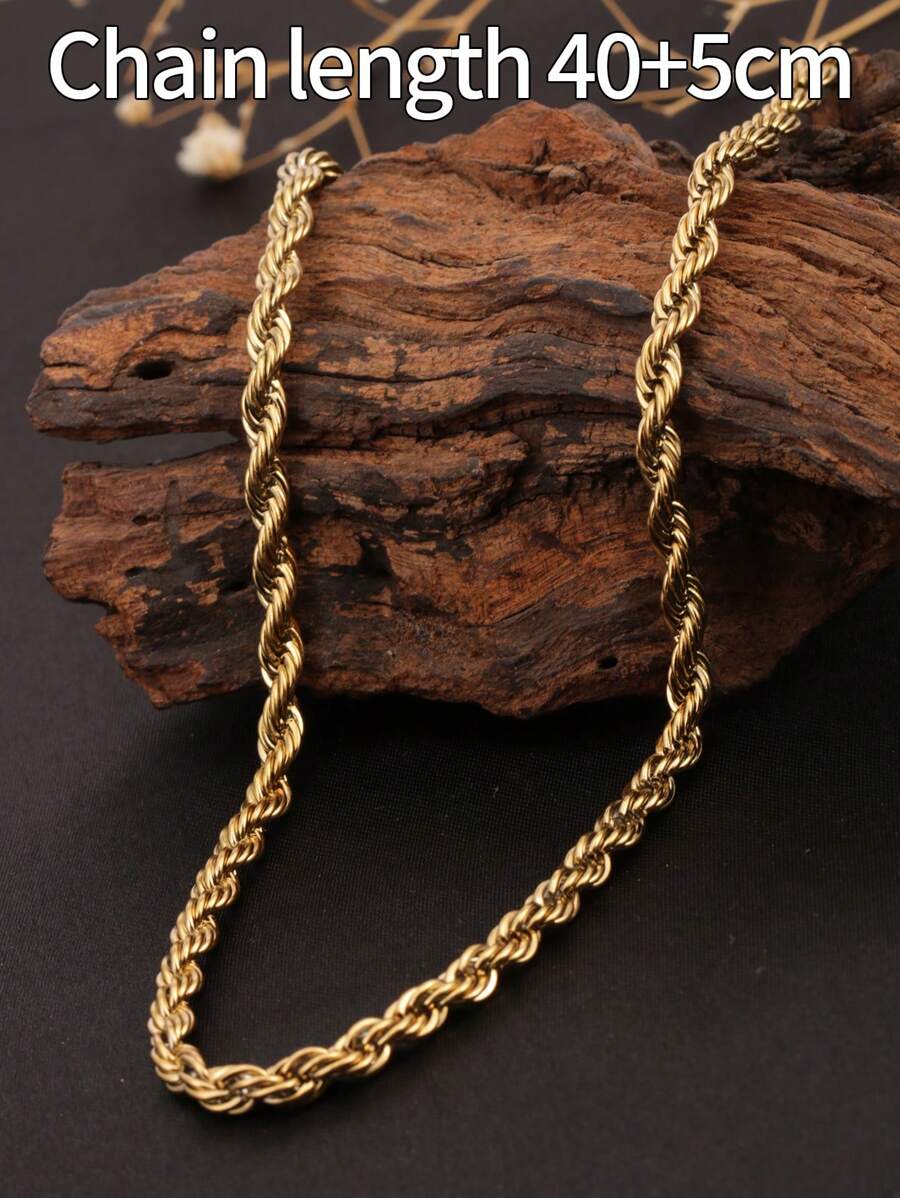 Colore:Collana intrecciata in oro