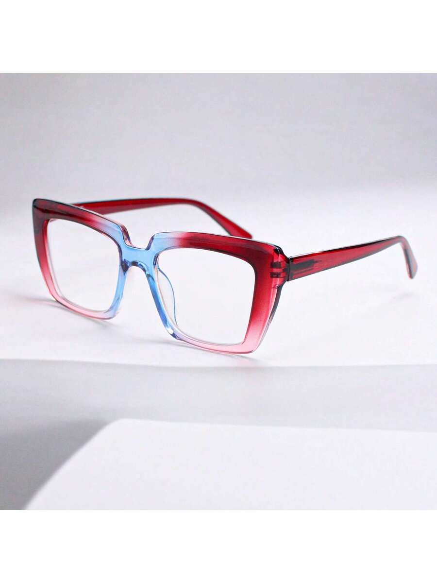 Colore della montatura:Nero rosso + rosso a blu