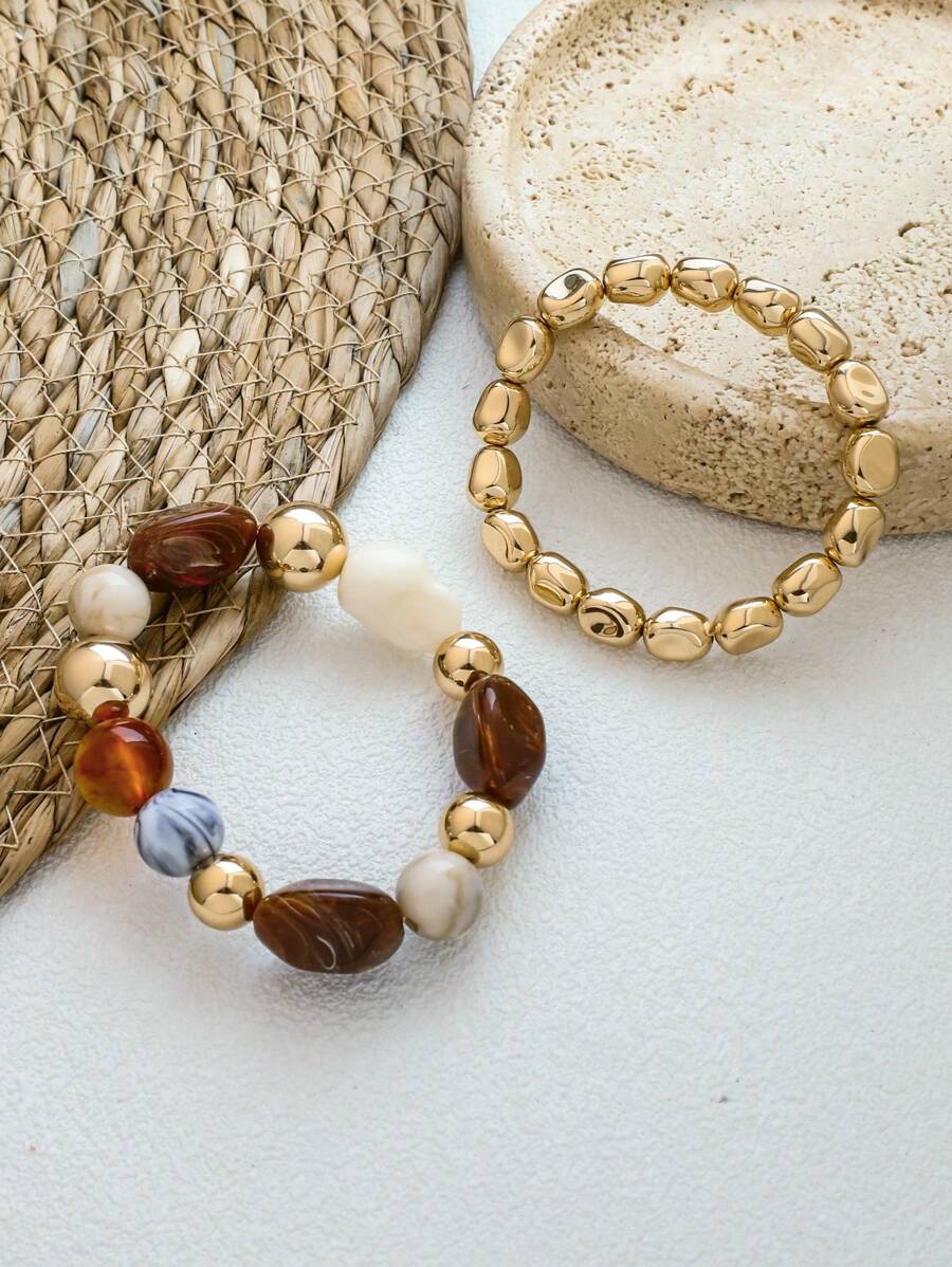 Colore:Set di braccialetti multicolori 1