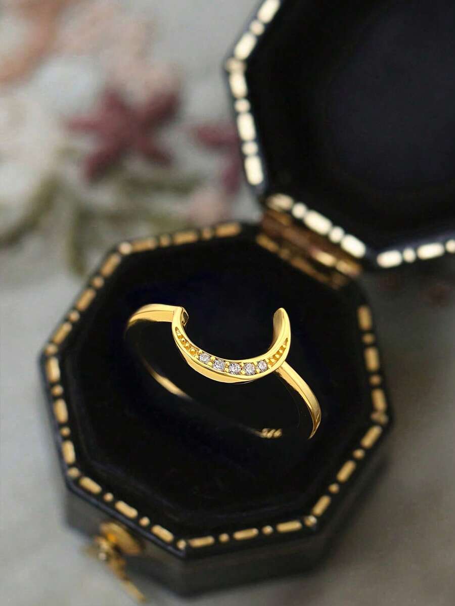 Tipo di stile:anello del sole e della luna 1