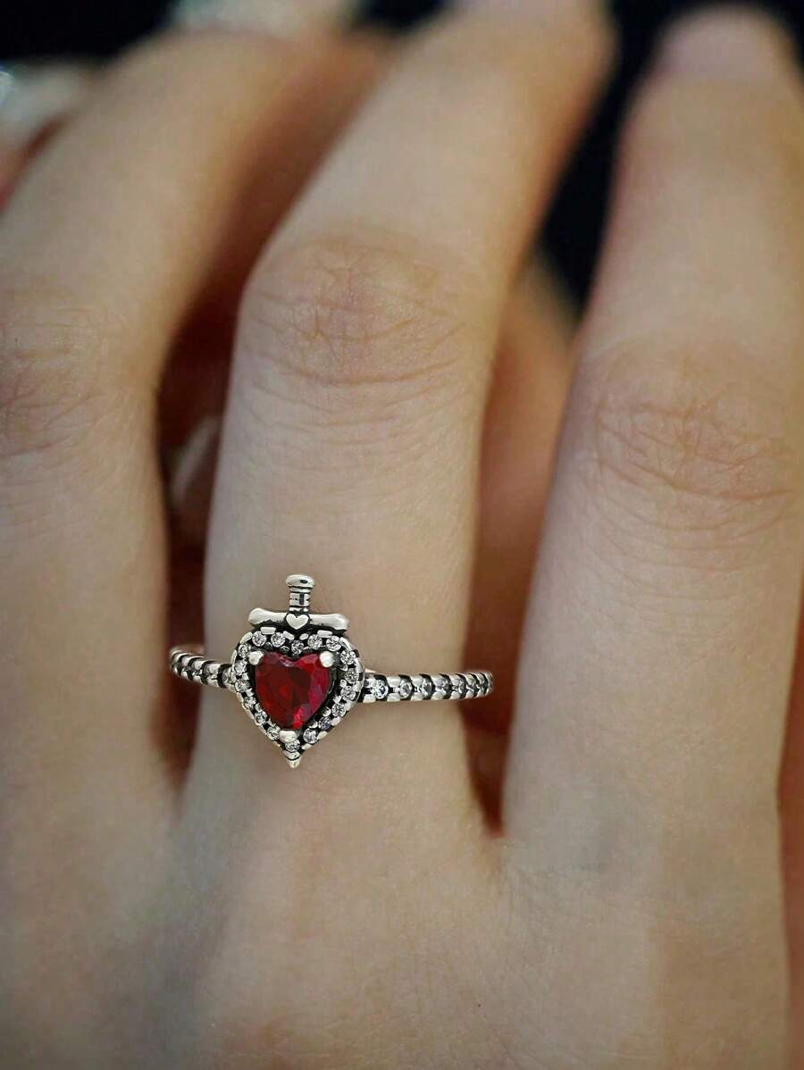 Tipo di stile:cuore d'amore rosso