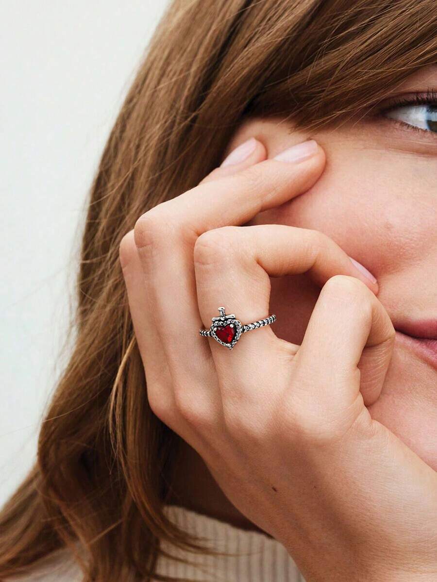 Tipo di stile:cuore d'amore rosso