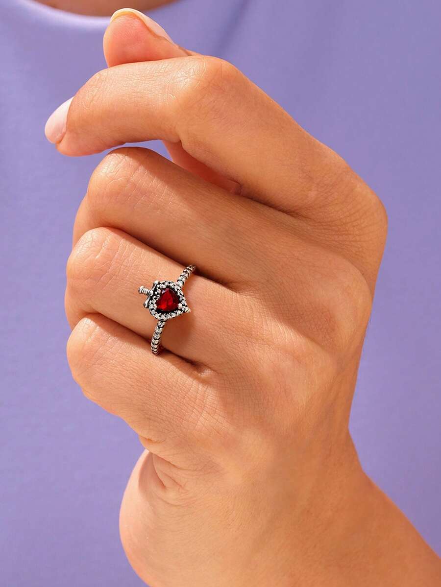 Tipo di stile:cuore d'amore rosso