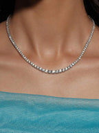 Tipo di stile:Collana di alta qualità con diamanti da 3 mm