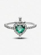Tipo di stile:Anello verde