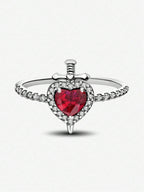 Tipo di stile:cuore d'amore rosso