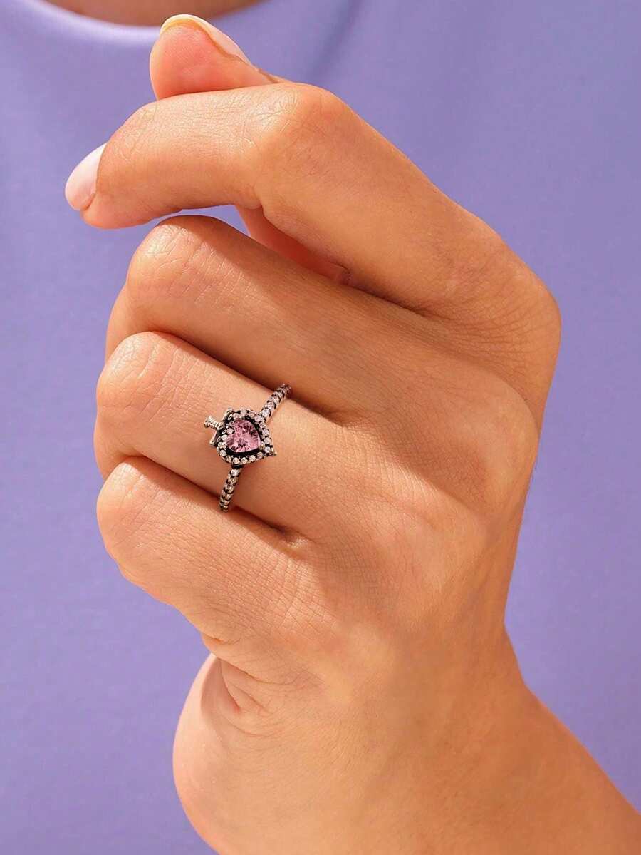 Tipo di stile:Anello rosa