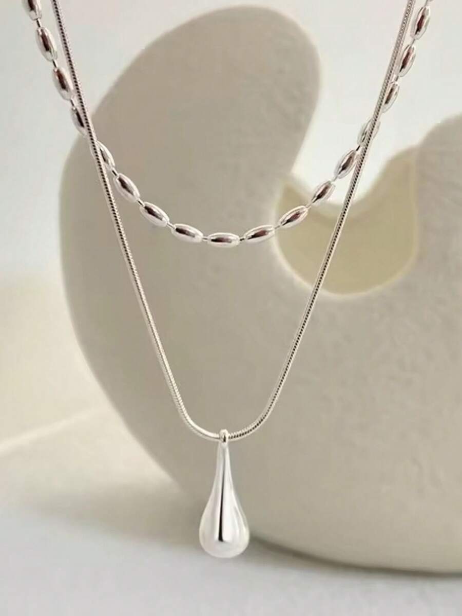 Tipo di stile:Collana a goccia