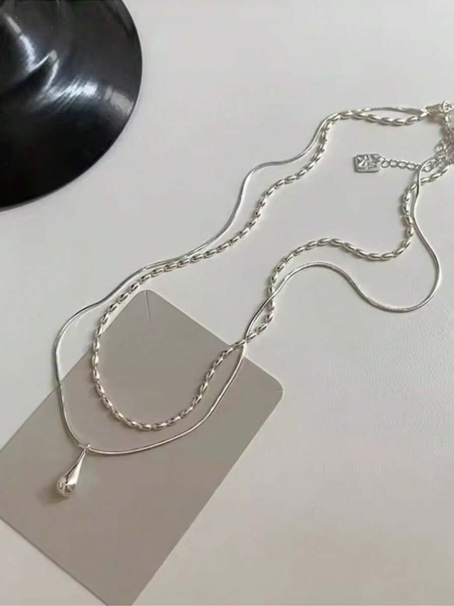 Tipo di stile:Collana a goccia