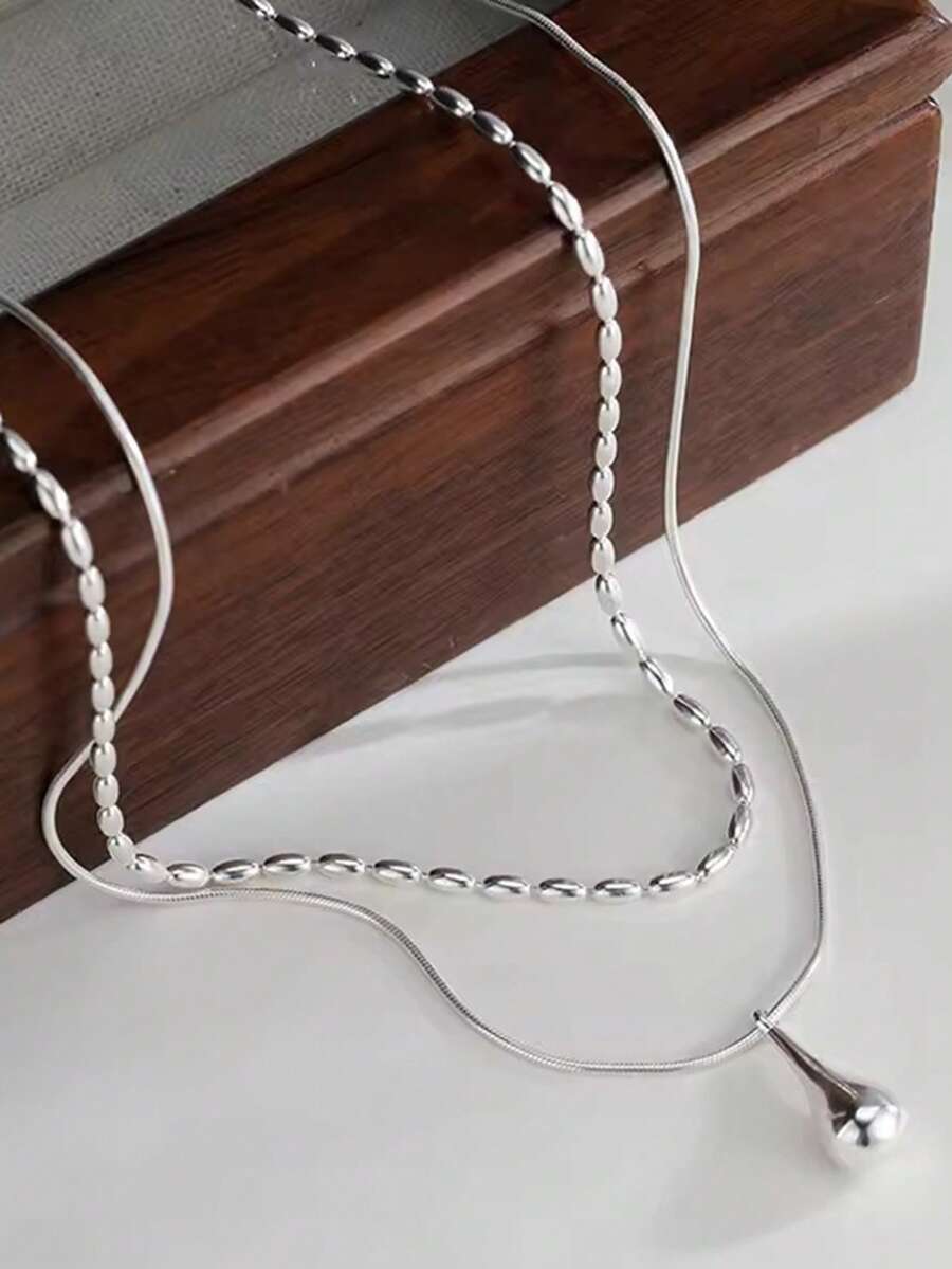 Tipo di stile:Collana a goccia