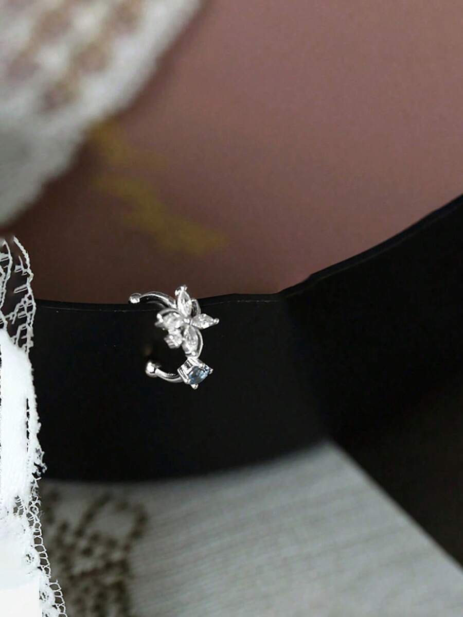 Tipo di stile:clip per l'orecchio del fiore
