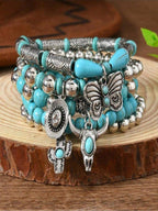 Tipo di stile:Set di braccialetti con cappello di mucca a farfalla
