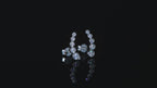 Xujia 1 paio di orecchini a bottone in argento sterling 925 con moissanite rotonda da 3,5 mm, 3 mm, 2,5 mm, 2,2 mm e 2 mm, regalo di matrimonio per donne, con 1 certificato gra moissanite