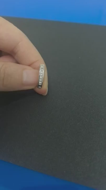 1 pezzo anello per ombelico in argento sterling 925 da donna, piccolo cerchio con cristallo cubico, semplice, gioiello per piercing inverso all'ombelico